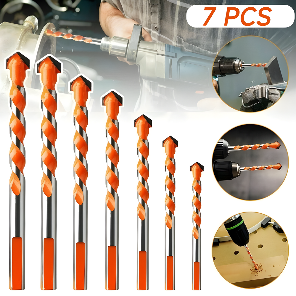 Jogo de Broca de Carboneto profissional 7 Peças