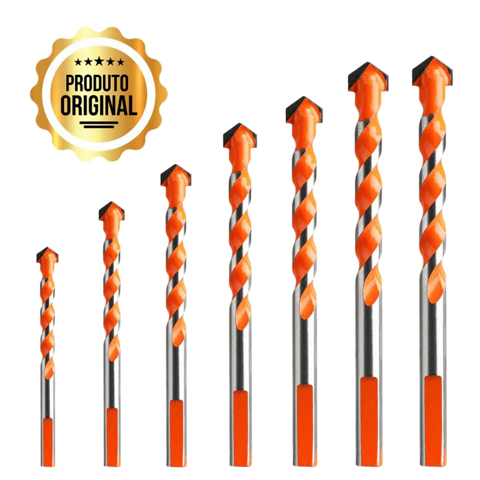 Jogo de Broca de Carboneto profissional 7 Peças